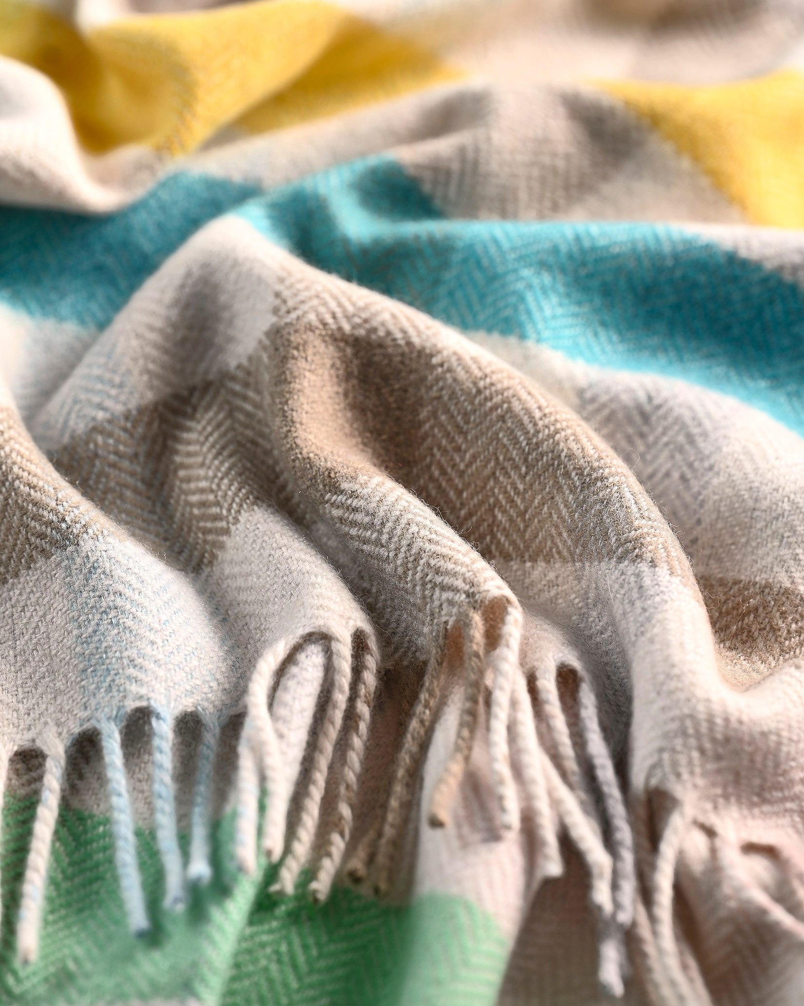 Under The Sea Cashmere Blend Baby Blanket