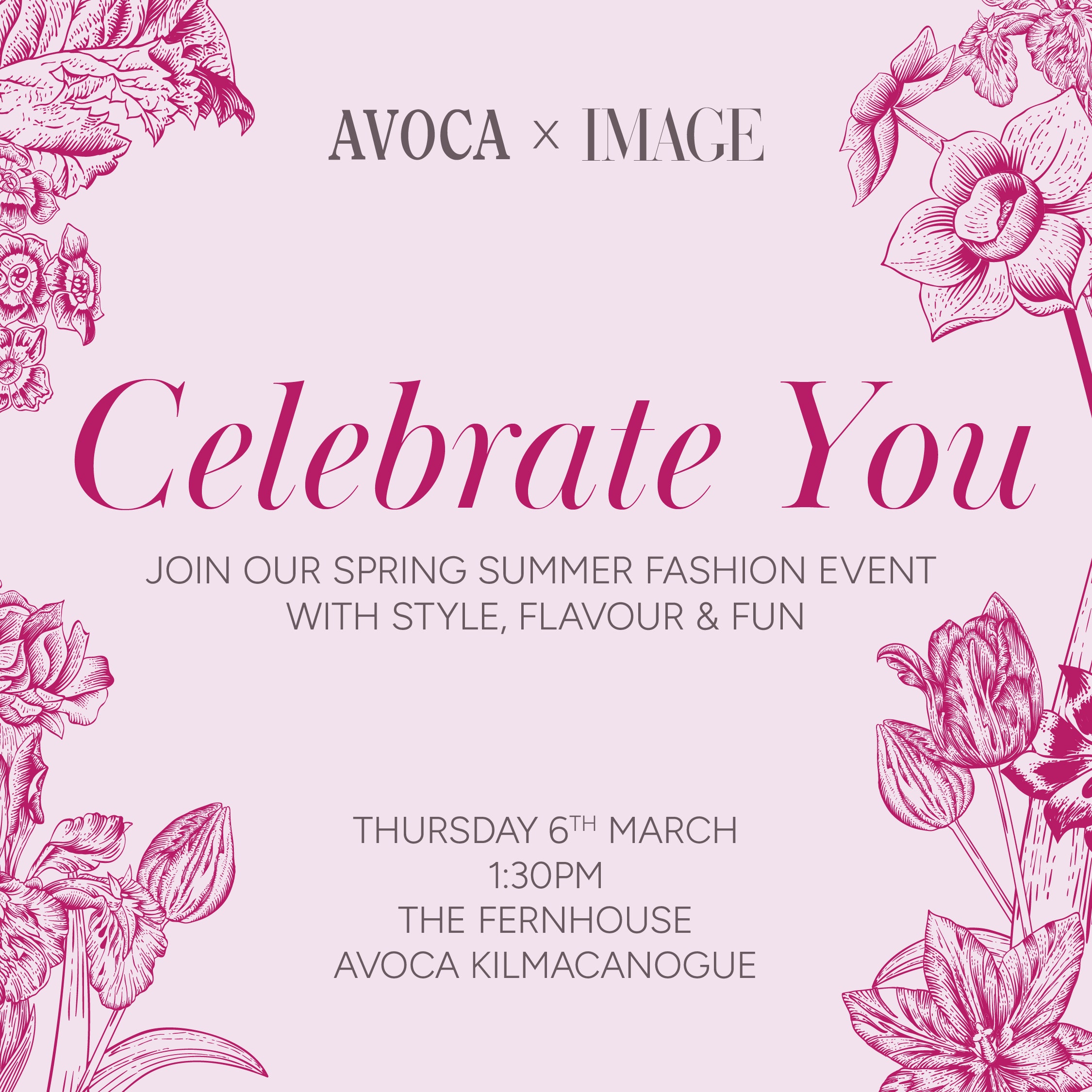 AVOCA X IMAGE Spring Summer Fashion Event