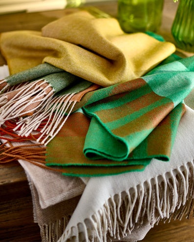 Avoca throws and blankets